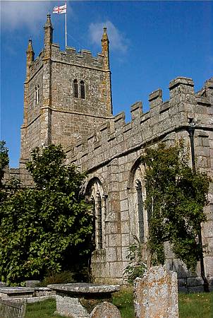 Drewsteignton - Tower Detail